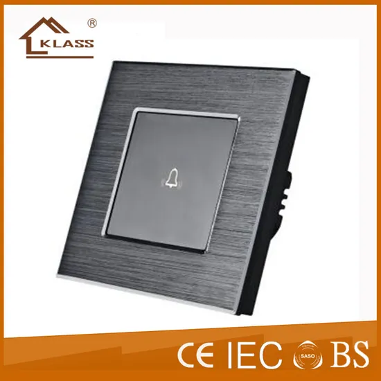 1g Door Bell Switch Modern Style Smart Wall Touch Switch Socket 