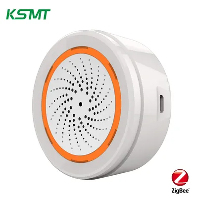 Smart Zigbee Siren with Temperature and Humidity Sensor