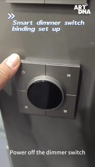 Artdna Zigbee Smart Dimmer Touch Knob Switch