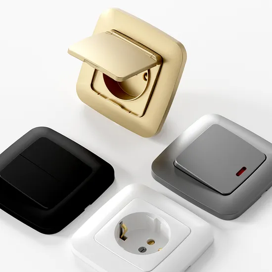 F100 High Quality Wall Switch Socket Gold Smart Home Products & Devices EU Sockets Schuko Electric Switch