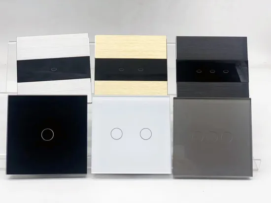 Zigbee/WiFi Tuya Smart Electrical Touch Switch Remote Control Glass Touch Light Switch 